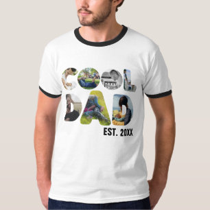 Create your own cool dad 7 letter photo for him T-Shirt