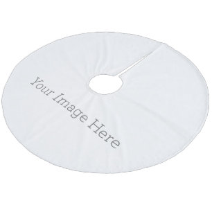 Create Your Own Coral Fleece Tree Skirt