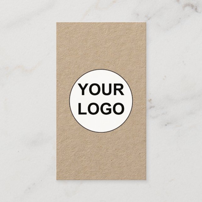 Create Your Own Corporate Logo Business Card (Front)