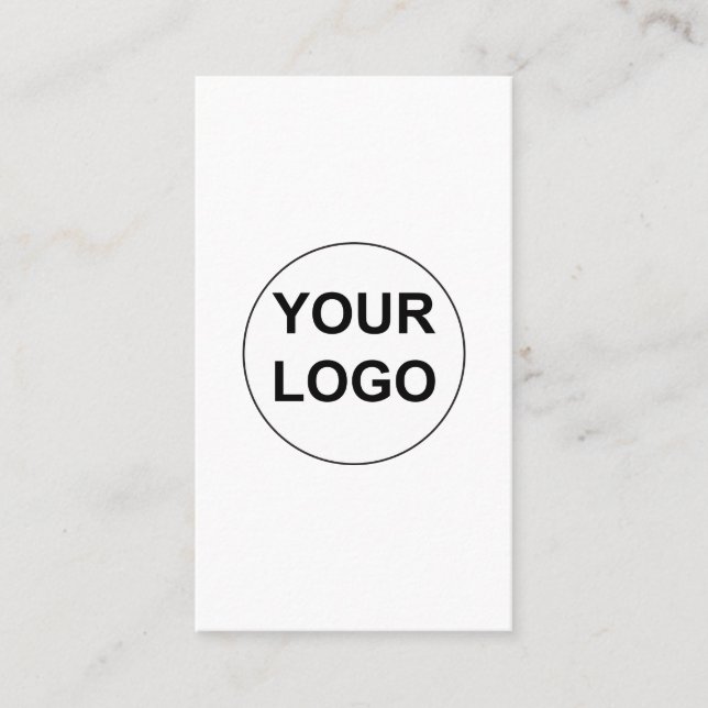 Create Your Own Corporate Logo Business Card (Front)