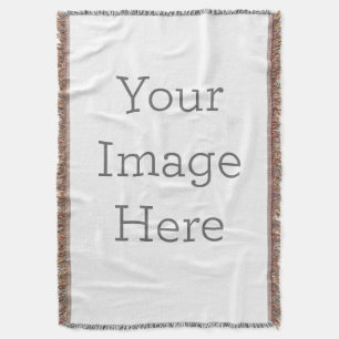 Create Your Own Cotton Throw Blanket