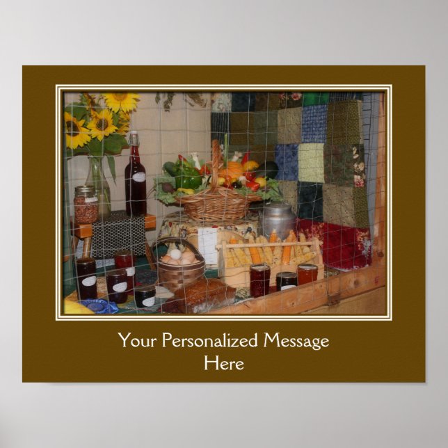 Create Your Own Country Fair Personalized Poster (Front)