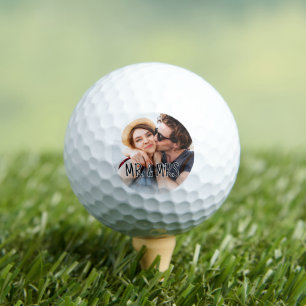 Create Your Own Couples Photo Custom Pic Golf Balls