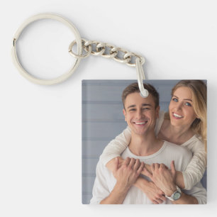 Create Your Own Couples Photo Custom Picture Key Ring