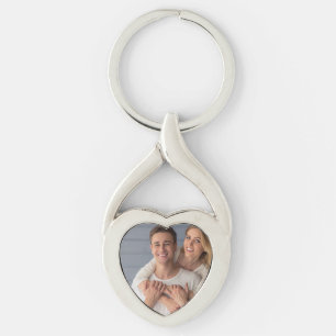 Create Your Own Couples Photo Custom Picture Key Ring