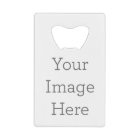 Create Your Own Credit Card Bottle Opener