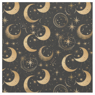 Create Your Own Crescent Moon Celestial Fabric