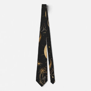 Create Your Own Crescent Moon Celestial Tie