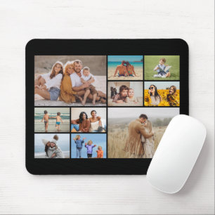 Create Your Own Custom 10 Photo Collage Mouse Pad
