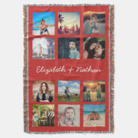 Create Your Own Custom 12 Photo Collage Family