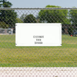 Create your own custom 1' x 2' Outdoor Banner