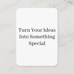 Create Your Own Custom 3.5" x 2.5" Rounded Enclosure Card