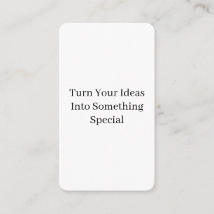 Create Your Own Custom 3.5" x 2" Rounded Enclosure Card