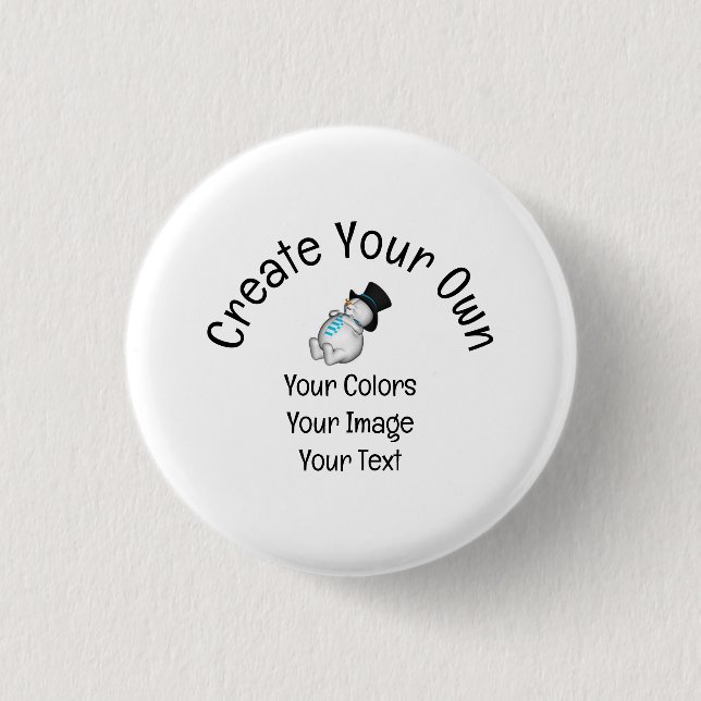 Create Your Own Custom 3 Cm Round Badge (Front)