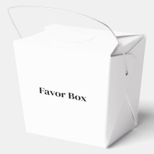 Create Your Own Custom 3" x 2.25" x 3 Favour Boxes