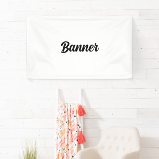 Create Your Own Custom 3' x 5' Vinyl Banner