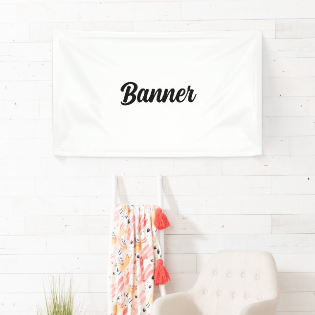 Create Your Own Custom 3' x 5' Vinyl Banner (Insitu)