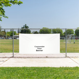 Create your own custom 4' x 8' Outdoor Banner