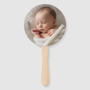 Create your own custom baby  hand fan
