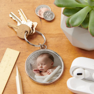 Create your own custom baby key ring