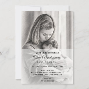 create your own Custom baby shower invitations