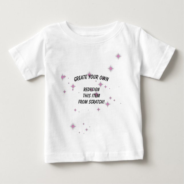 Create Your Own Custom Baby T-Shirt (Front)