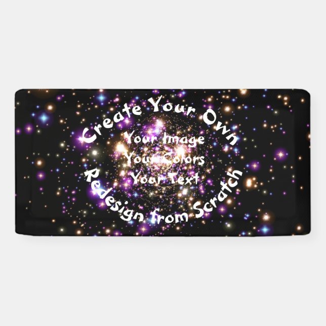 Create Your Own Custom Banner (Horizontal)