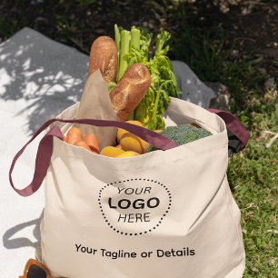 Create Your Own Custom Basic Logo Or Details Tote Bag