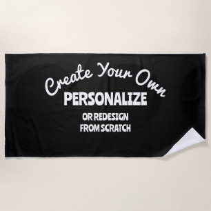 Create Your Own Custom Beach Towel