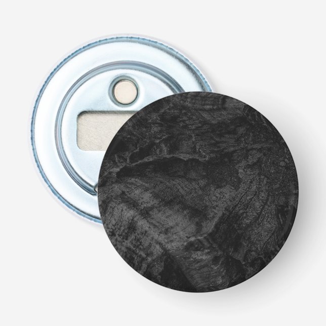 Create Your Own Custom Black Grey Texture Bottle Opener (Front)