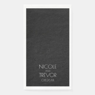 Create Your Own Custom Black Texture Napkin