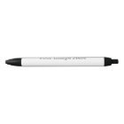 Create Your Own Custom Black Trim Pen, Black Ink