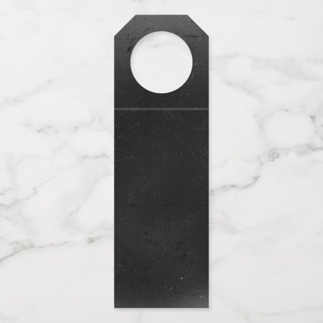 Create Your Own Custom Bottle Tag (Front)