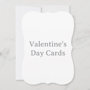 Create Your Own Custom Bracket Valentine's Day Card