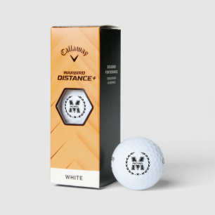 Create Your Own Custom Branded Monogram Golf Balls