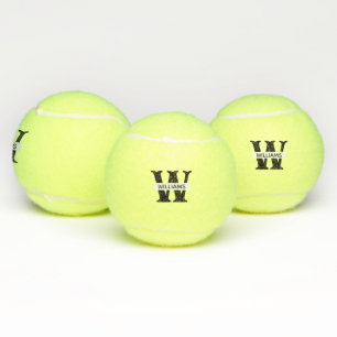 Create Your Own Custom Branded Monogram Tennis Balls
