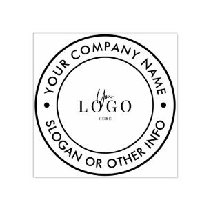 Create Your Own Custom Business Logo Rubber Stamp