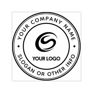 Create Your Own Custom Business Logo Self-inking S Self-inking Stamp