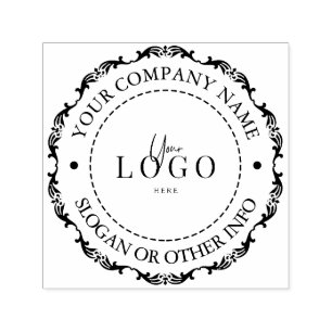 Create Your Own Custom Business Logo Self-inking Stamp