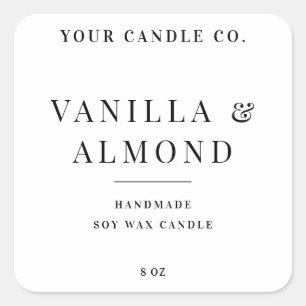 Create Your Own Custom Candle Label