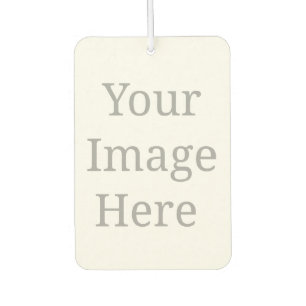 Create your own custom  car air freshener