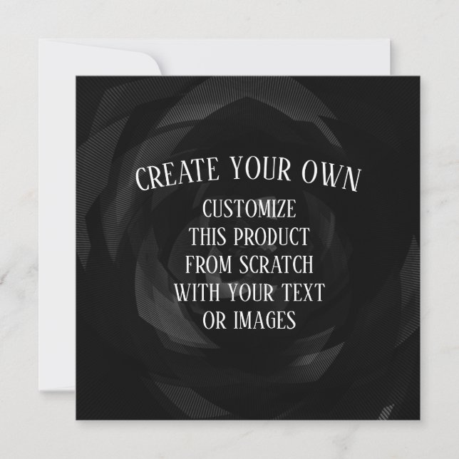 Create Your Own Custom Card (Front)