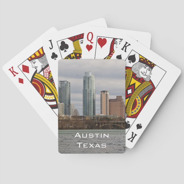 Create Your Own -  Custom City Template Playing Cards (Back)