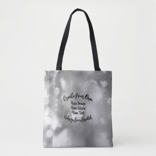 Create Your Own Custom Colour/Design Tote Bag (Front)