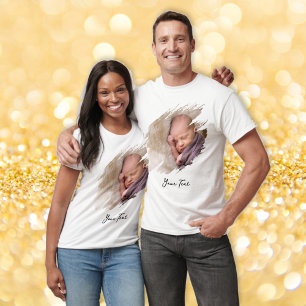 Create Your Own Custom Cool Photo and Text T-Shirt