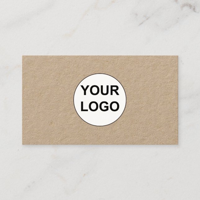 Create Your Own Custom Corporate Logo Business Card (Front)