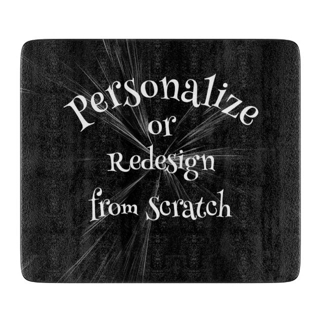 Create Your Own Custom Cutting Board (Front)