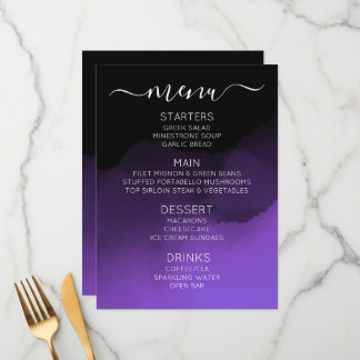 Create Your Own Custom Dark Colourized Ombré Menu
