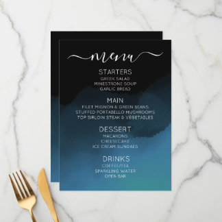 Create Your Own Custom Dark Colourized Ombré Menu
