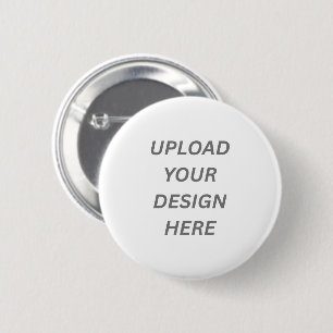 Create Your Own Custom Design 2¼ Inch Round Button